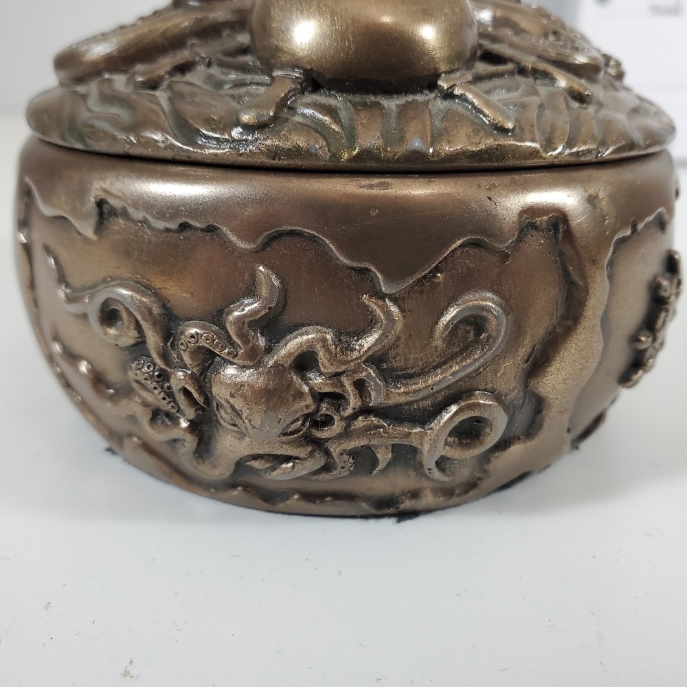 Summit Collection Nautical Ocean Jewelry Trinket Box Octopus Anchor Kraken - Picture 5 of 10